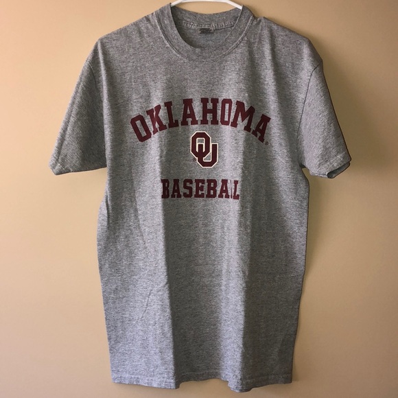 Jerzees Other - NWOT University of Oklahoma Baseball Shirt